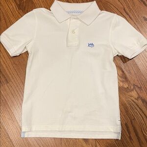 Kids southern tide white Polo Shirt